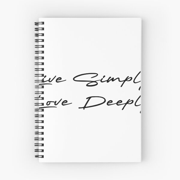 Item preview, Live Simply, Love Deeply designed and sold by Ninjacatoff.