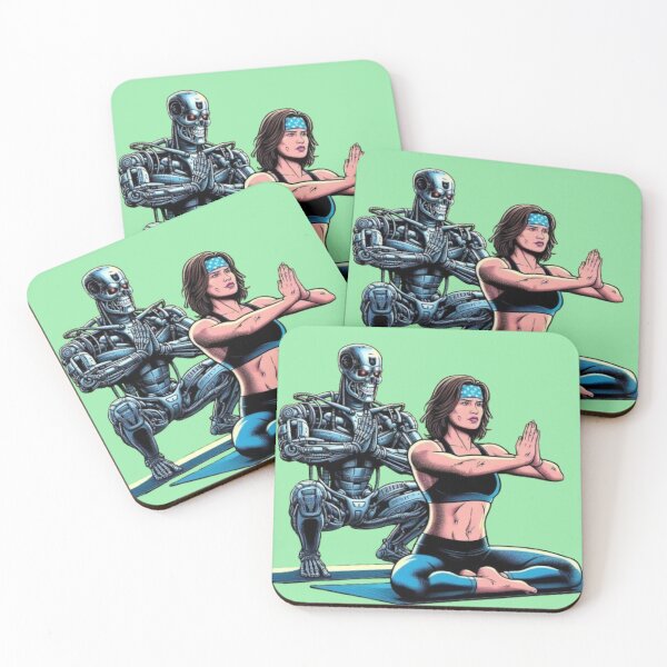 Item preview, SF hero and Sarah doing yoga designed and sold by SammyMorry.