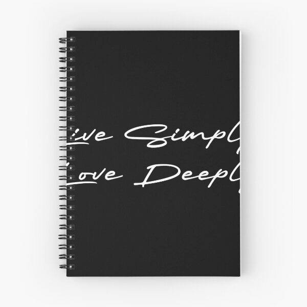 Item preview, Live Simply, Love Deeply designed and sold by Ninjacatoff.