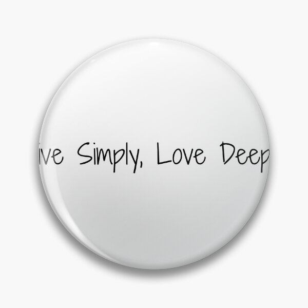 Item preview, Live Simply, Love Deeply designed and sold by Ninjacatoff.