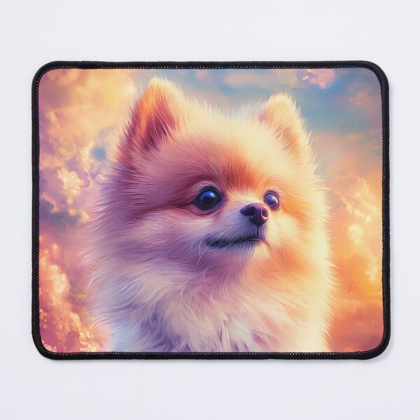 Item preview, Pomeranian in Lavender Field designed and sold by PetsArt.