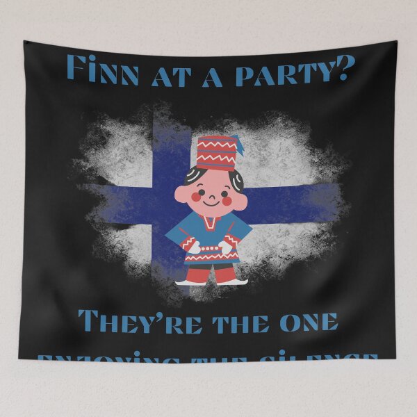Item preview, Finn at a party designed and sold by adamlach88.