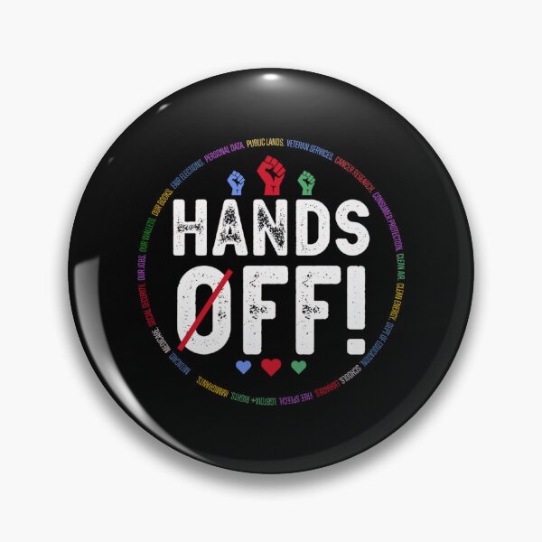 Item preview, Hands Off Protest Social Security And Medicare Protest Anti designed and sold by Vincent-Cloud.