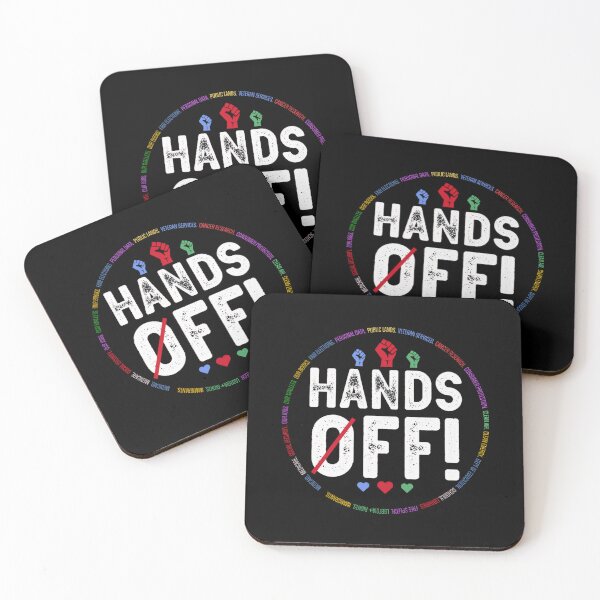 Item preview, Hands Off Protest Social Security And Medicare Protest Anti designed and sold by Vincent-Cloud.