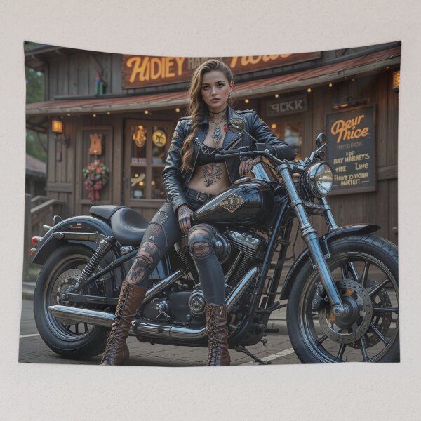 Item preview, Girl and Chopper designed and sold by RaF71PrO.