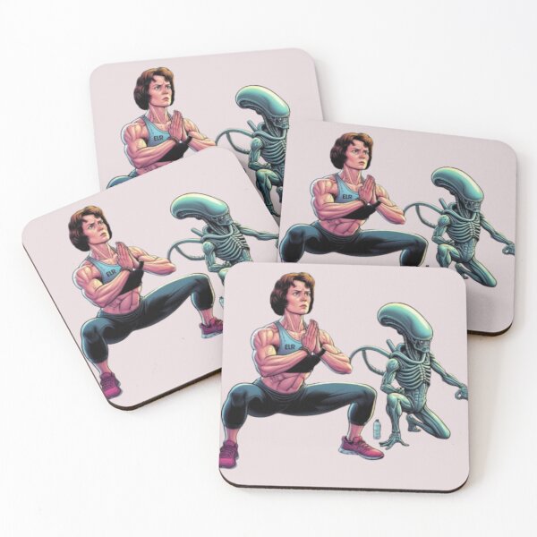 Item preview, Squat Training(Ellen and Alien) designed and sold by SammyMorry.