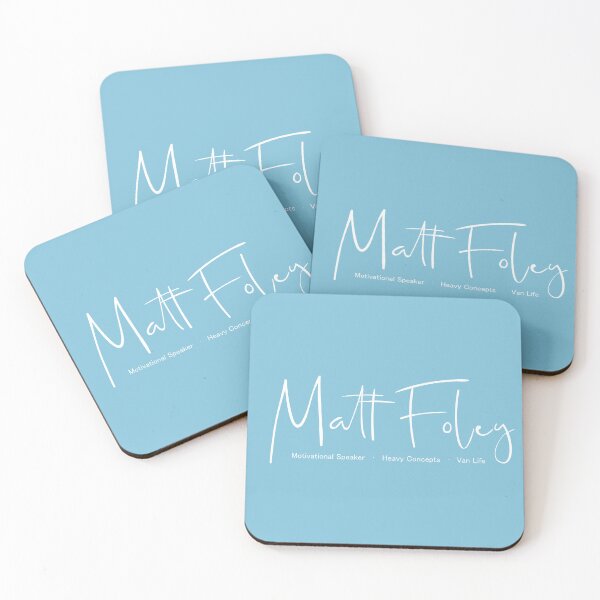 Item preview, Matt Foley Motivational Speaker Logo designed and sold by PrintStopStudio.