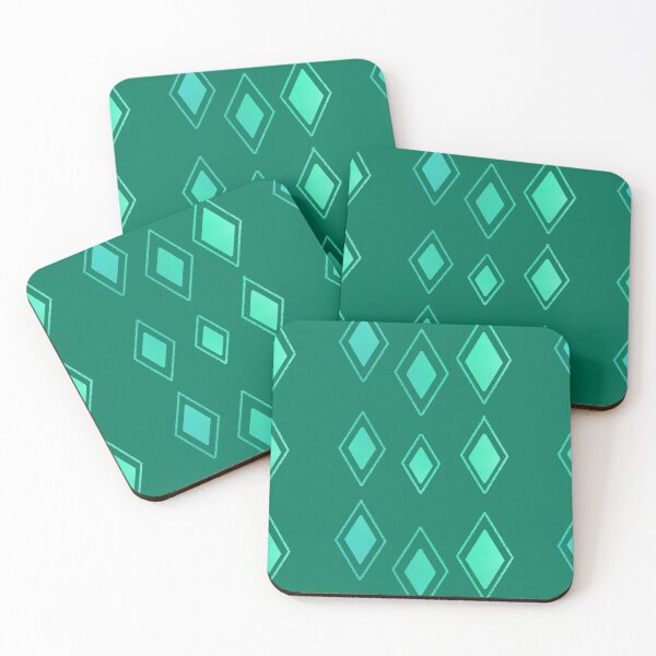 Item preview, Green Gradient Double Diamonds  designed and sold by JaygiesDesign.