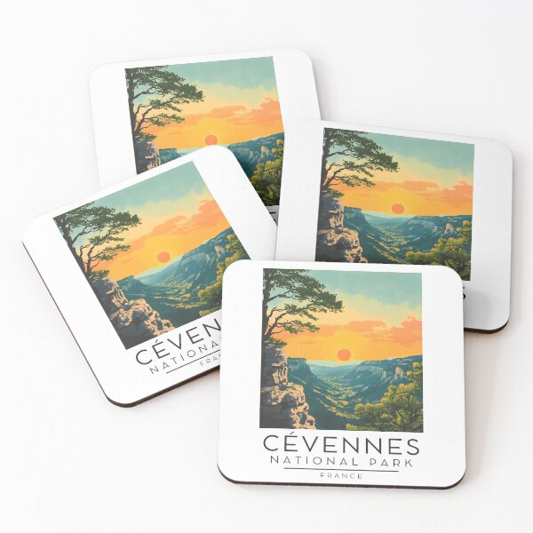 Item preview, A Vintage Travel Poster of Cévennes National Park - France  designed and sold by GoodOldVintage.