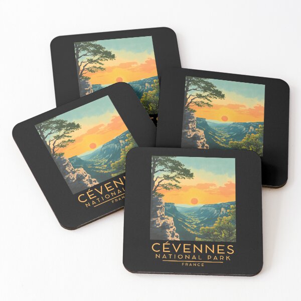 Item preview, A Vintage Travel Poster of Cévennes National Park - France  designed and sold by GoodOldVintage.