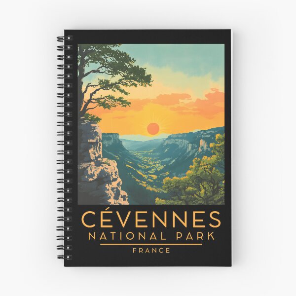 Item preview, A Vintage Travel Poster of Cévennes National Park - France  designed and sold by GoodOldVintage.