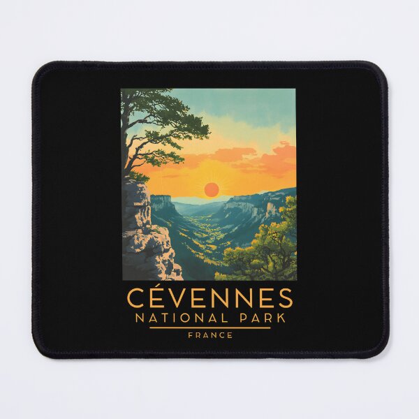 Item preview, A Vintage Travel Poster of Cévennes National Park - France designed and sold by GoodOldVintage.