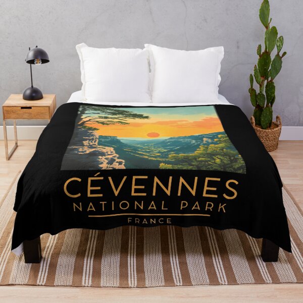 Item preview, A Vintage Travel Poster of Cévennes National Park - France designed and sold by GoodOldVintage.