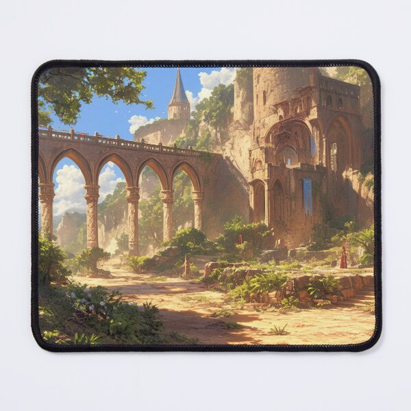Item preview, Lost Oasis of Aranthia 2 - Fantasy Landscape Art designed and sold by NocturnaFantasy.