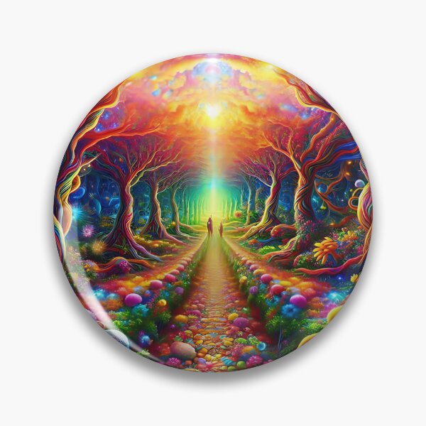 Item preview, Happy Hippie's Hike in a Psychedelic DMT Forest - 7 designed and sold by nyathiwa.