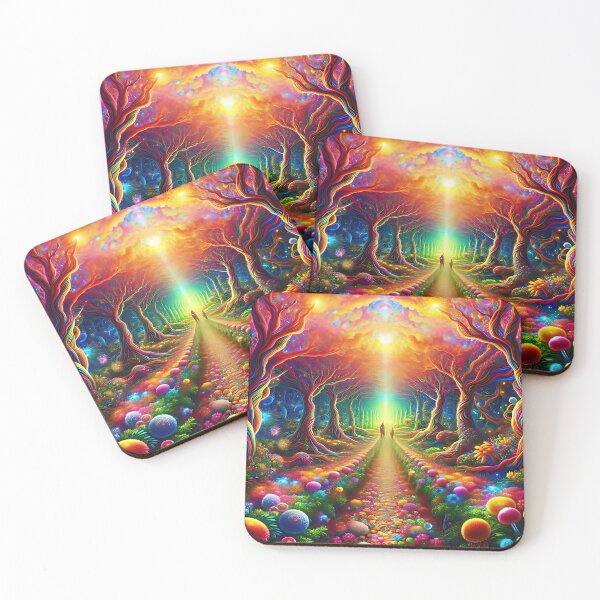 Item preview, Happy Hippie's Hike in a Psychedelic DMT Forest - 7 designed and sold by nyathiwa.