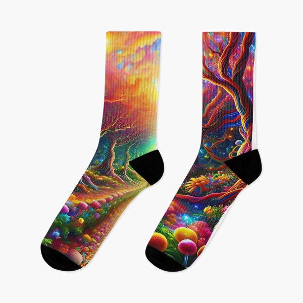 Item preview, Happy Hippie's Hike in a Psychedelic DMT Forest - 7 designed and sold by nyathiwa.