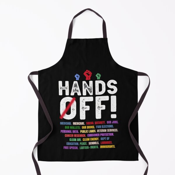 Item preview, Hands Off Protest Social Security And Medicare Protest Funny designed and sold by Vincent-Cloud.