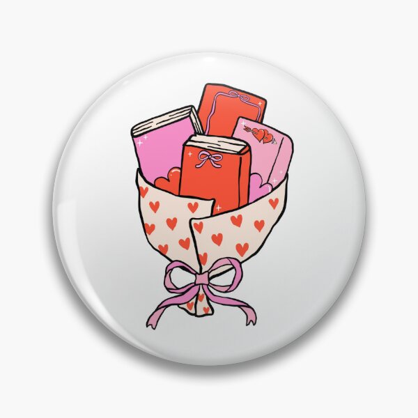 Item preview, Book sticker set - red hearts designed and sold by Bookish Delights.