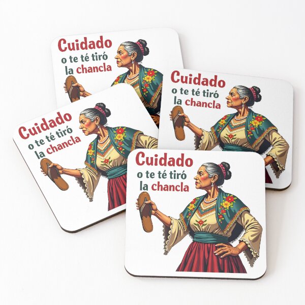 Item preview, Cuidado o te te tiro la chancla designed and sold by Enspiretiveart.