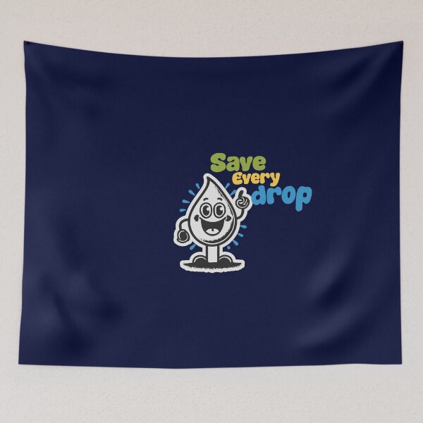 Item preview, Retro water drop designed and sold by Mqyou.