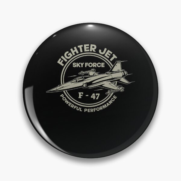 Item preview, F47 Fighter Jet Sky Force Vintage designed and sold by kerrickflowers.
