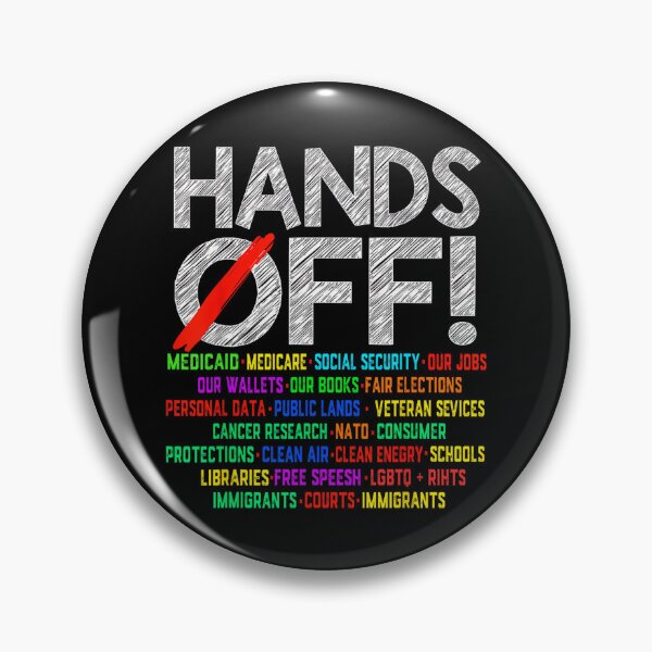 Item preview, Hands Off Protest Social Security And Medicare Protest Political designed and sold by Vincent-Cloud.