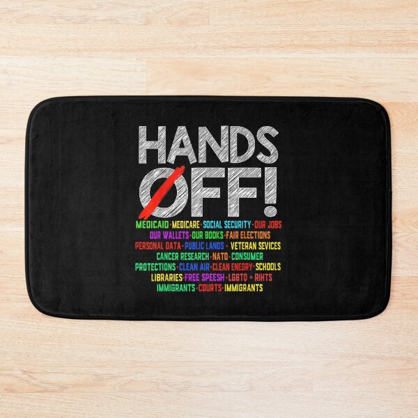 Item preview, Hands Off Protest Social Security And Medicare Protest Political designed and sold by Vincent-Cloud.