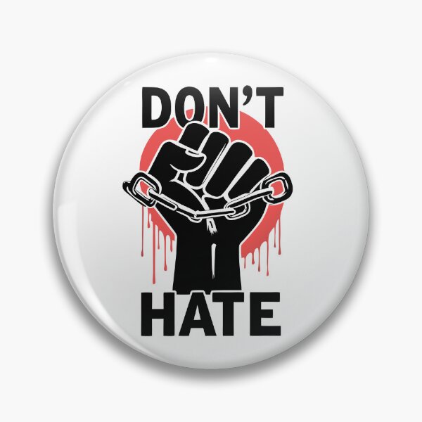 Item preview, Break the Chains of Hate designed and sold by Delemore Art.