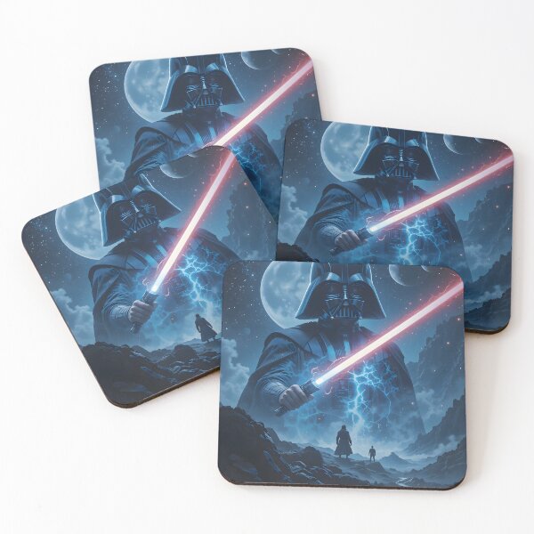 Item preview, Blue Night Star Wars Characters Cinematic Art  designed and sold by ART ATTACK ZONE.