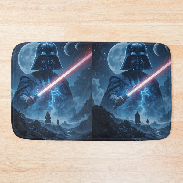 Item preview, Blue Night Star Wars Characters Cinematic Art  designed and sold by ART ATTACK ZONE.