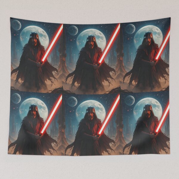 Item preview, Star Wars Old Moon Cinematic Art Space Galactic designed and sold by ART ATTACK ZONE.