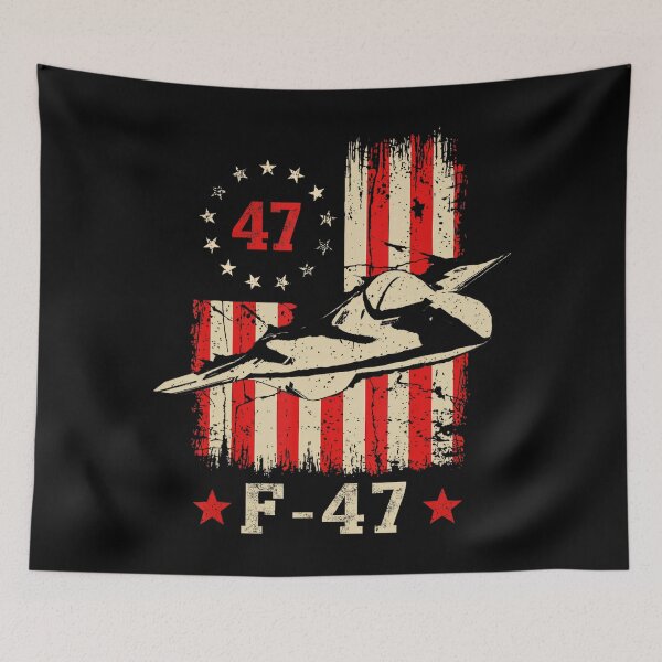 Item preview, F47 Fighter Jets American Flag designed and sold by kerrickflowers.