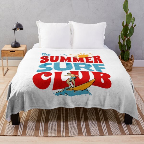 Item preview,  "Just Game – The Summer Surf Club" Bold Typography Design – Retro Beach & Surf Aesthetic designed and sold by Colorful-Garden.