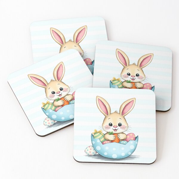 Item preview, Colorful Festive Easter Eggs Easter Bunny Spring Flowers - Happy Easter 2025 designed and sold by svarupa.