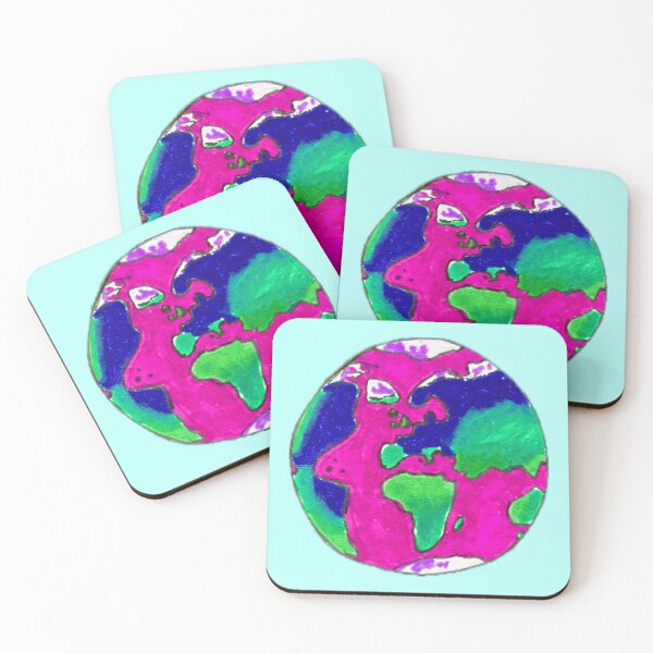 Item preview, The Earth – Hand-painted Planet – Variation 2 designed and sold by Vision Illustrated.