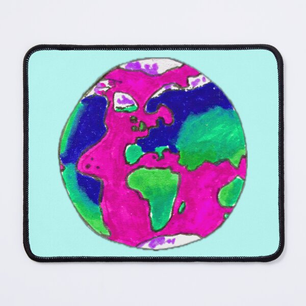 Item preview, The Earth – Hand-painted Planet – Variation 2 designed and sold by Vision Illustrated.