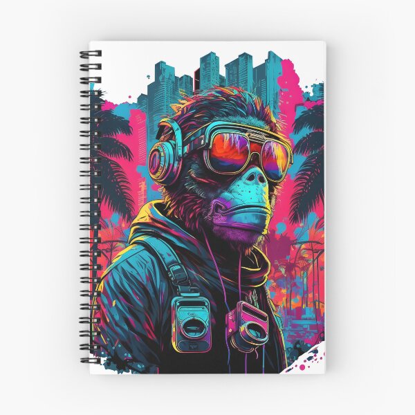 Item preview, Colorful Ninja Monkey Adventure designed and sold by designwizardry0.