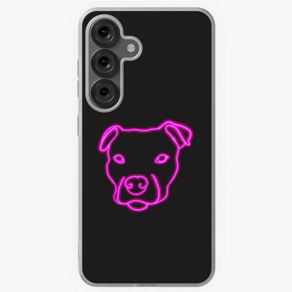 Item preview, Neon Staffordshire Dog Sticker designed and sold by EnzoArtLab.