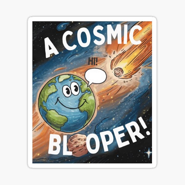 Item preview, A Cosmic Blooper! designed and sold by mirciashop.