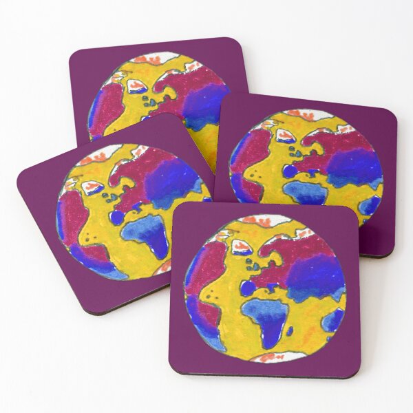 Item preview, The Earth – Hand-painted Planet – Variation 3 designed and sold by Vision Illustrated.
