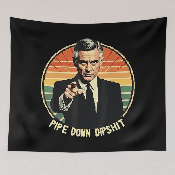 Item preview, Pipe Down Dipshit Funny Retro Ohio designed and sold by GrulkeNedrow.