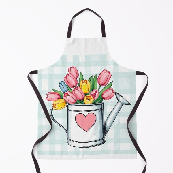 Item preview, Watering Can with Tulips Spring Flowers - Happy Easter 2025 designed and sold by svarupa.