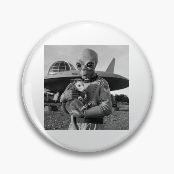 Item preview, Alien Abduction, possum, UFO, possum, meme, funnyfits70, Humor, Funny, retro, vintages, funny quotes, animal humor, designed and sold by FunnyFits70.