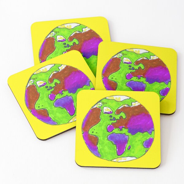 Item preview, The Earth – Hand-painted Planet – Variation 5 designed and sold by Vision Illustrated.