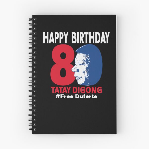 Item preview, Happy 80th Birthday Tatay Digong Duterte PRRD Free Duterte designed and sold by Colorfulman.