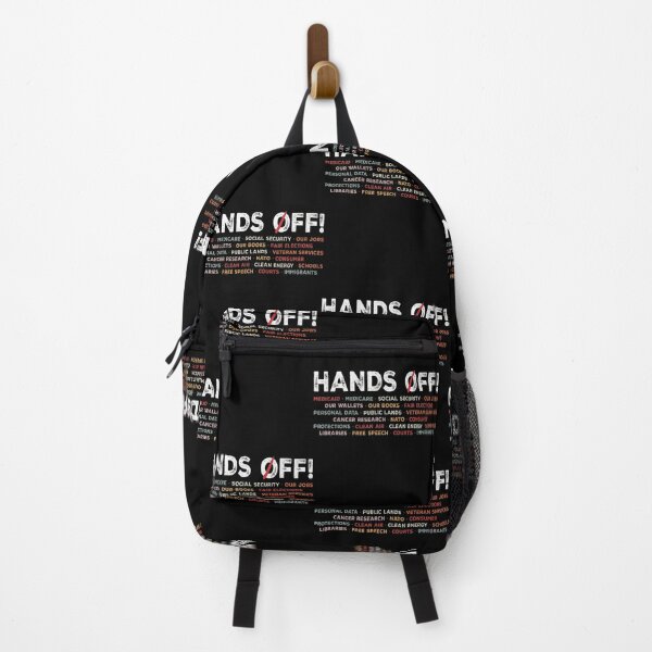 Item preview, Hands Off Protest Social Security And Medicare Protest designed and sold by Vincent-Cloud.