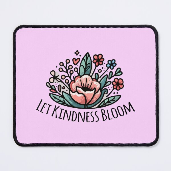 Item preview, Let Kindness Bloom, Be Cool Be Kind Retro Flower, floral, Be Cool, Inspiration Women, mental health, Aesthetic Floral Kindness designed and sold by JustGift.