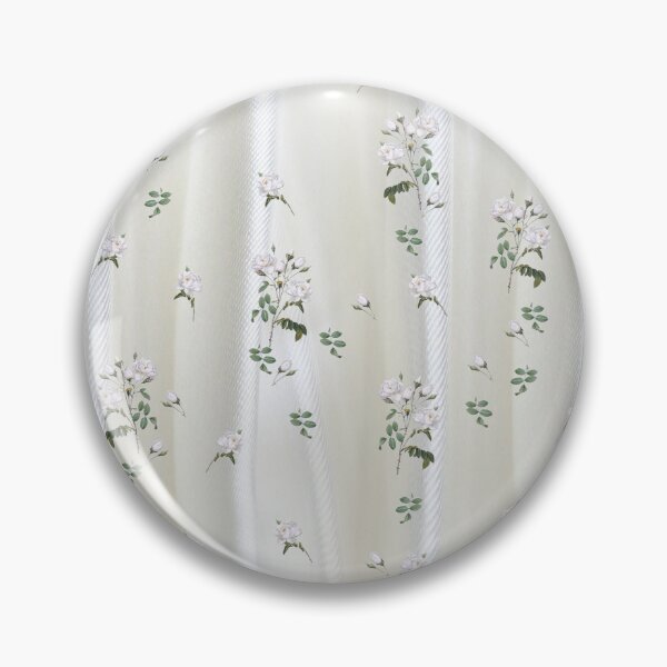 Item preview, White Watercolour Roses painted on champagne Silk texture designed and sold by NadineMay.