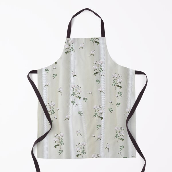 Item preview, White Watercolour Roses painted on champagne Silk texture designed and sold by NadineMay.